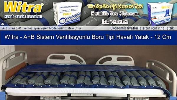 Witra Boru Tipi Havalı Yatak 12 Cm ES-600/W - 1