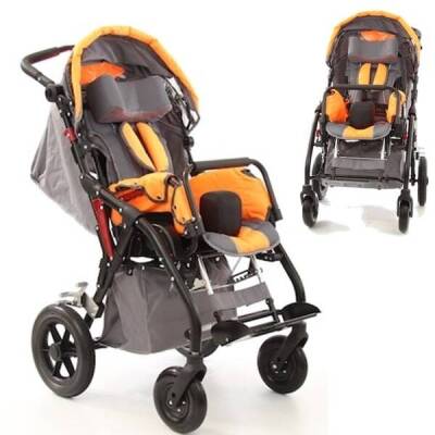 WOLLEX 8001-12 UNO CP Engelli Çocuk Puseti - 1
