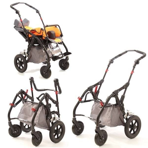 WOLLEX 8001-12 UNO CP Engelli Çocuk Puseti - 4