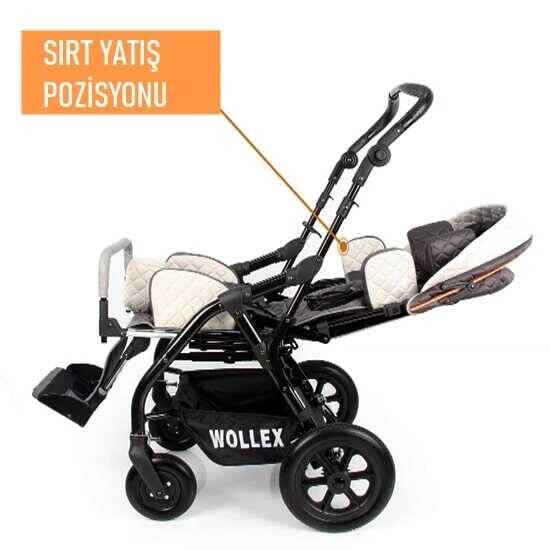 Wollex 8001-16 TRIO CP Engelli Çocuk Puseti - 3