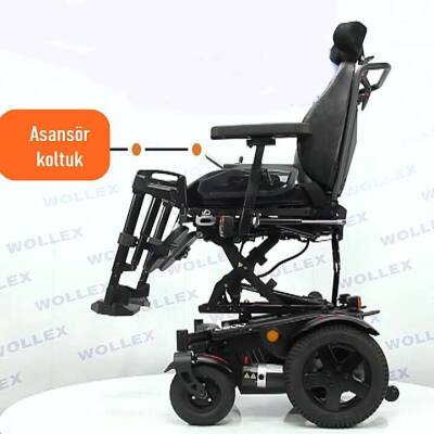 Wollex D500 Akülü Tekerlekli Sandalye Ful Özellikli - 2