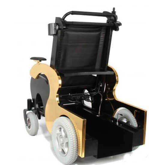Wollex Jetline-Gold Refakatçi Kullanımlı Akülü Sandalye - 2