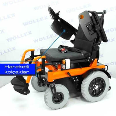 Wollex W162 Safari Akülü Tekerlekli Sandalye - 4