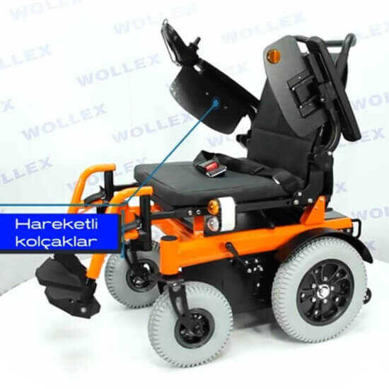 Wollex W162 Safari Akülü Tekerlekli Sandalye - 4