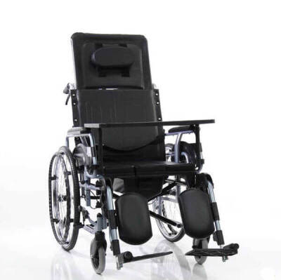 Wollex W213 Klozetli Hasta Tekerlekli Sandalyesi - 3