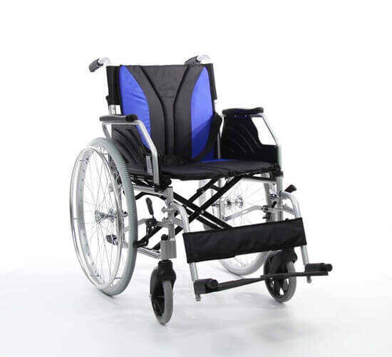 Wollex W217 Hafif Katlanır Tekerlekli Sandalye - 1