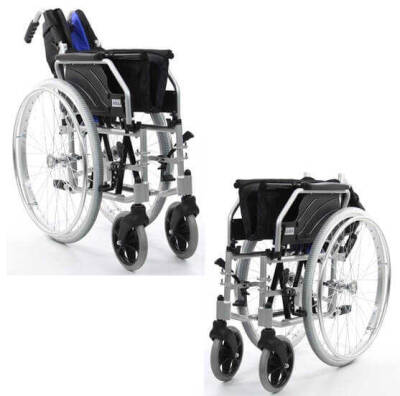 Wollex W217 Hafif Katlanır Tekerlekli Sandalye - 3