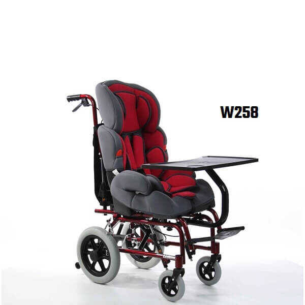 Wollex W258 Konforlu Çocuk Tekerlekli Sandalyesi - 1