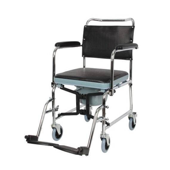 Wollex W689 Klozetli Tekerlekli Sandalye - 2