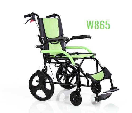 Wollex W865 Refakatçi Tekerlekli Sandalye Hasta taşıma sandalyesi - 1