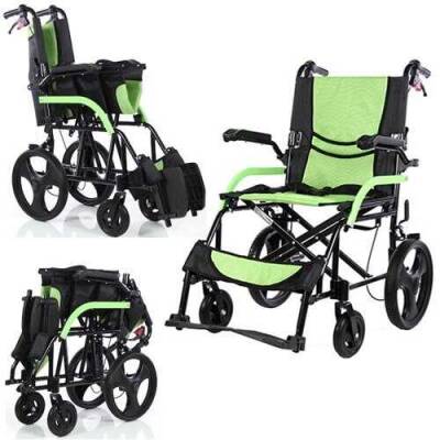 Wollex W865 Refakatçi Tekerlekli Sandalye Hasta taşıma sandalyesi - 3