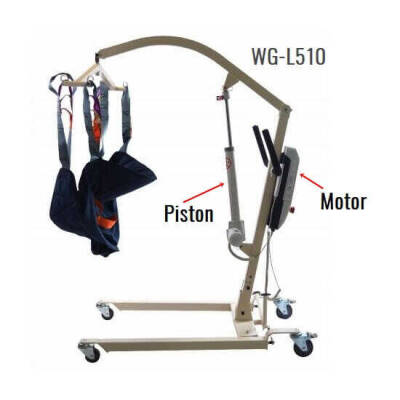 Wollex WG-L510 Motorlu Hasta Taşıma Lifti - 1