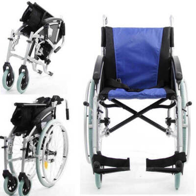 Wollex WG-M314 Hafif Katlanabilir Tekerlekli Sandalye - 4