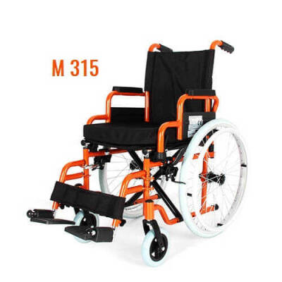 Wollex WG-M315-14 Çocuk Tekerlekli Sandalyesi Alüminyum - 1
