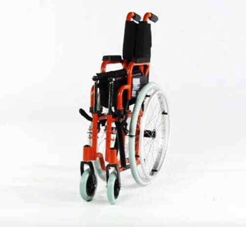 Wollex WG-M315-14 Çocuk Tekerlekli Sandalyesi Alüminyum - 2
