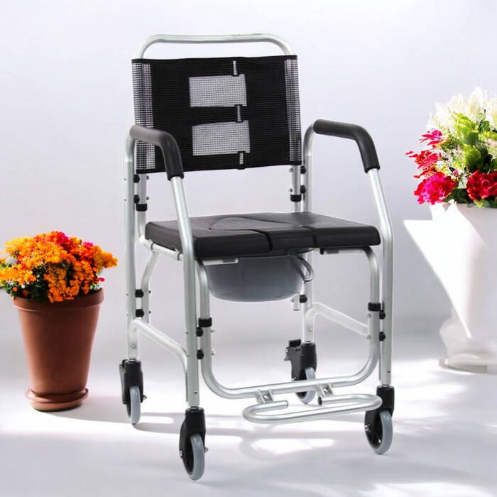 Wollex WG-M699 Klozetli Tekerlekli Sandalye - 1