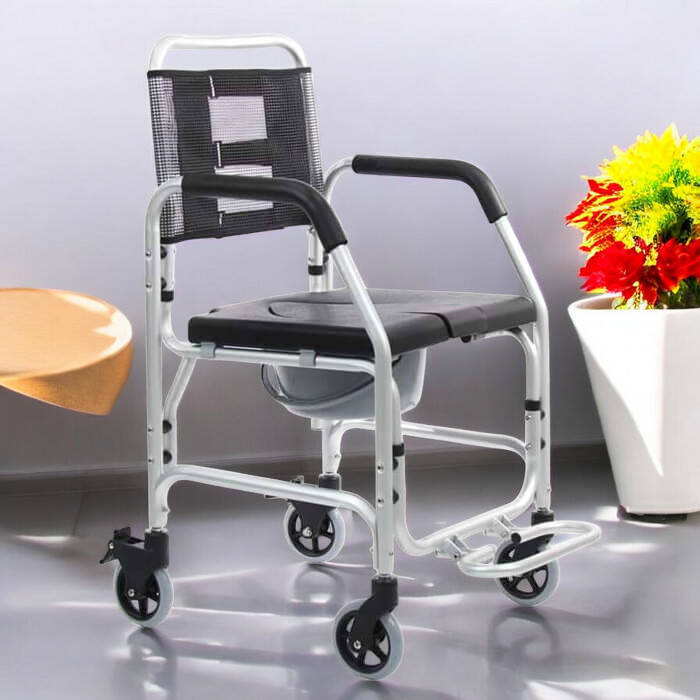 Wollex WG-M699 Klozetli Tekerlekli Sandalye - 4