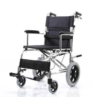 Wollex WG-M805-18 Katlanabilir Refakatçı Tekerlekli Sandalye - 1