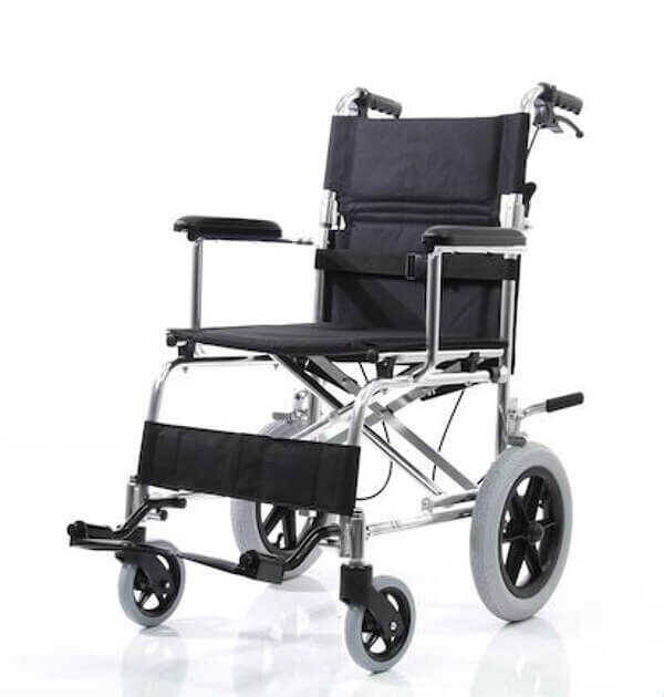 Wollex WG-M805-18 Katlanabilir Refakatçı Tekerlekli Sandalye - 1